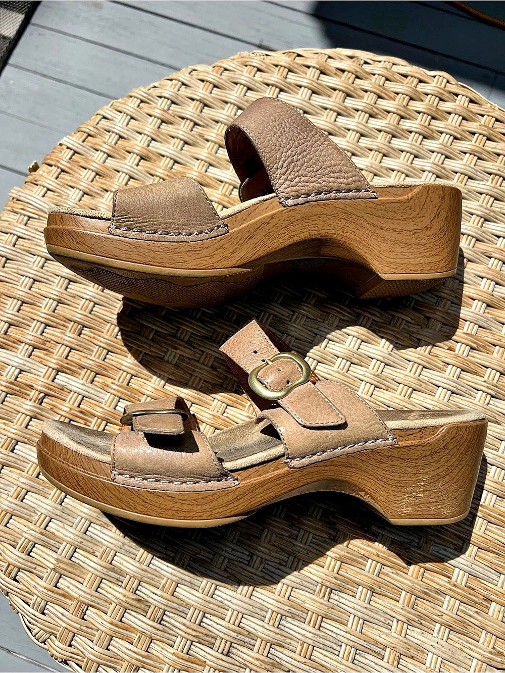 Dansko Tamika Sandal Women's Brown Wedge Sandals